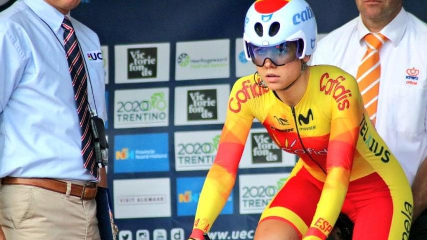 «Ojalá poder ser un referente para muchas niñas que se quieran dedicar al ciclismo»