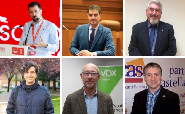 Estas son las candidaturas por Burgos a las elecciones de Castilla y León