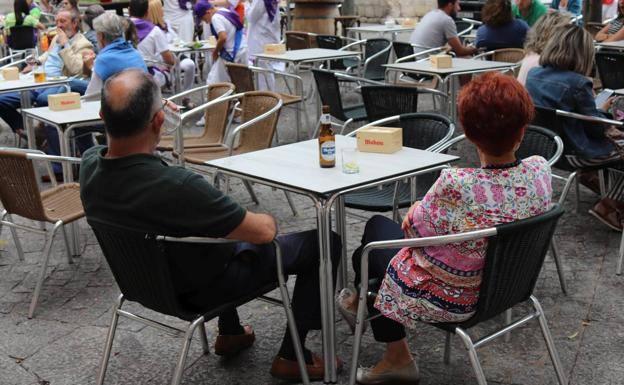 Burgos pierde 80 veladores tras la entrada en vigor del pago de la tasa de terrazas