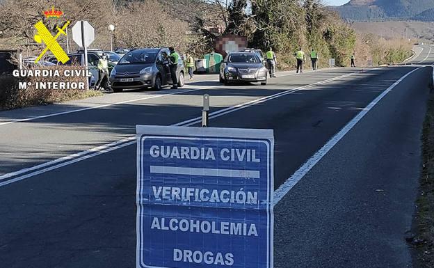 Cinco positivos en alcohol y cuatro en drogas este fin de semana en Burgos