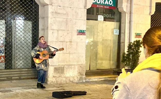 En busca de una oportunidad musical por los rincones de Burgos