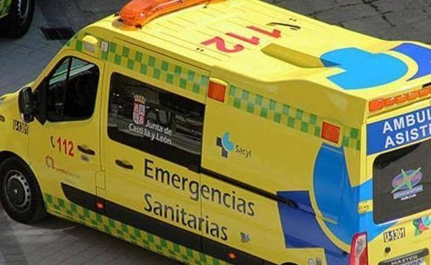 Herido leve tras volcar en Briviesca un camión cargado con biodiésel