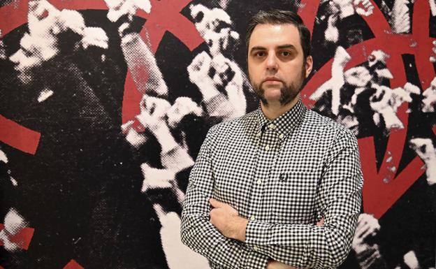 El burgalés Alán Carrasco se pregunta en el CAB '¿A quién pertenece la Historia?'