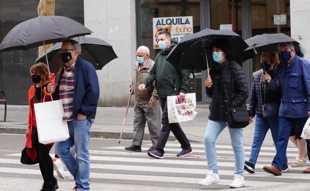 Las lluvias llegan el domingo a Burgos junto a la jornada electoral