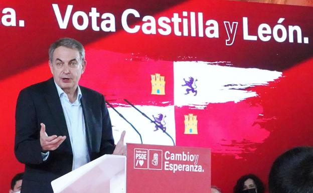 Zapatero apela al voto de las mujeres para frenar a Vox y pasar de la espera a la esperanza en Castilla y León