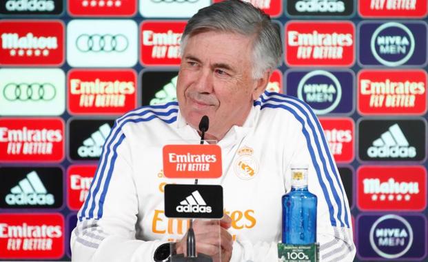 Ancelotti, sobre Benzema: «Tenemos buenas sensaciones, pero no vamos a tomar riesgo»