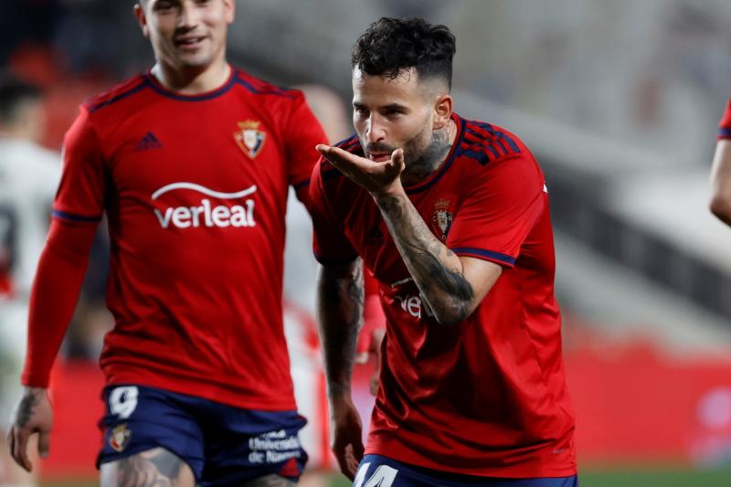 Festival goleador de Osasuna en Vallecas