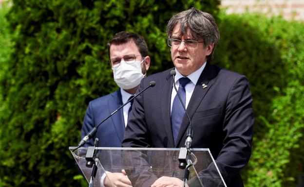 Puigdemont lanza un «ministerio de exteriores» catalán desde Waterloo