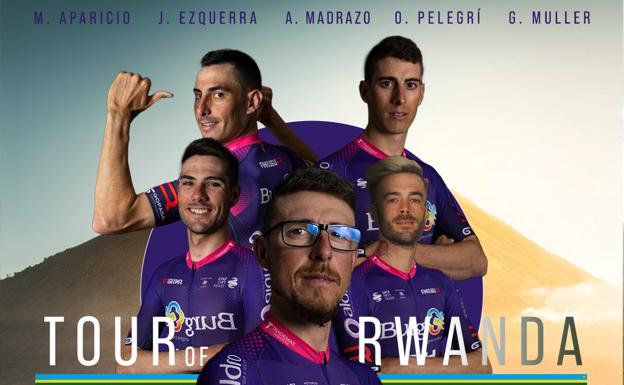 El Burgos BH afronta el Tour du Rwanda con el objetivo, levantar los brazos