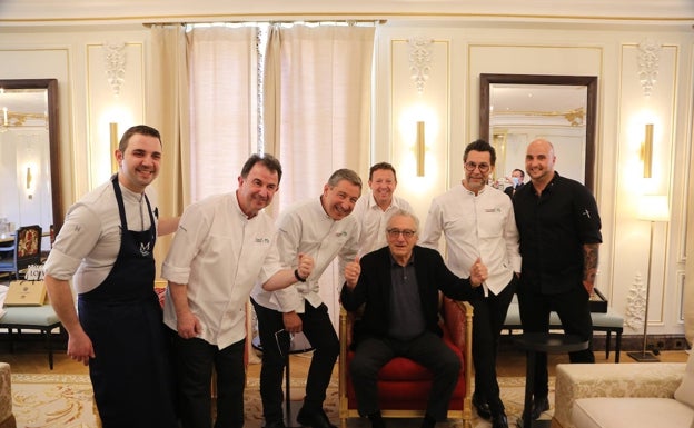 Robert De Niro: «Estos chefs crean algo increíble»