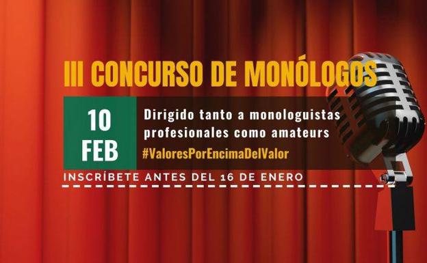 Siete monologuistas se medirán en la Final del Concurso de Monólogos de Fundación Caja Rural Burgos