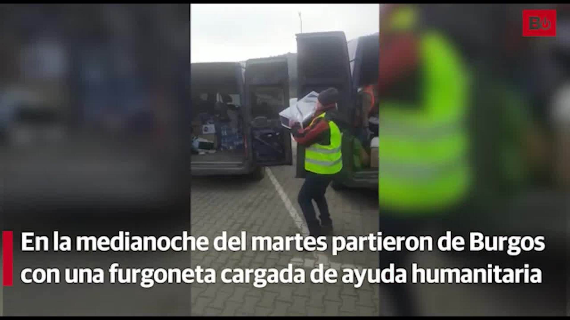 La comunidad ucraniana de Burgos envía ayuda humanitaria a Ucrania