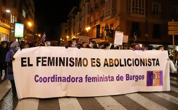 El movimiento feminista vuelve a tomar las calles de Burgos el 8M