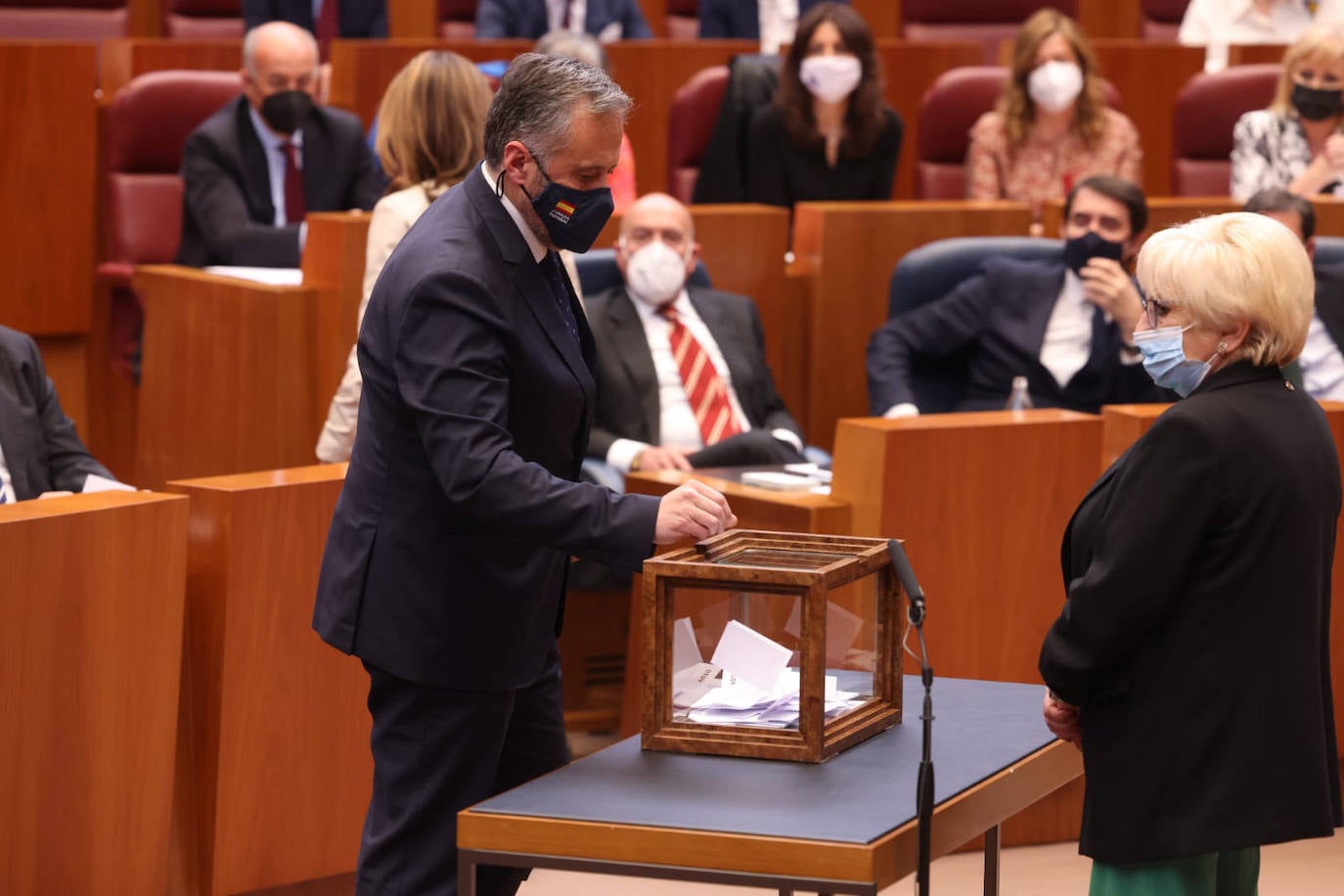 Carlos Pollán, presidente de las Cortes de Castilla y León, pone a Vox en el mapa institucional