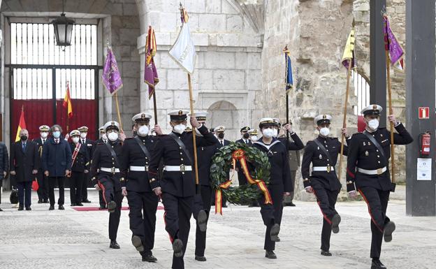 El Monasterio de San Juan acoge un acto de Homenaje a los Caídos