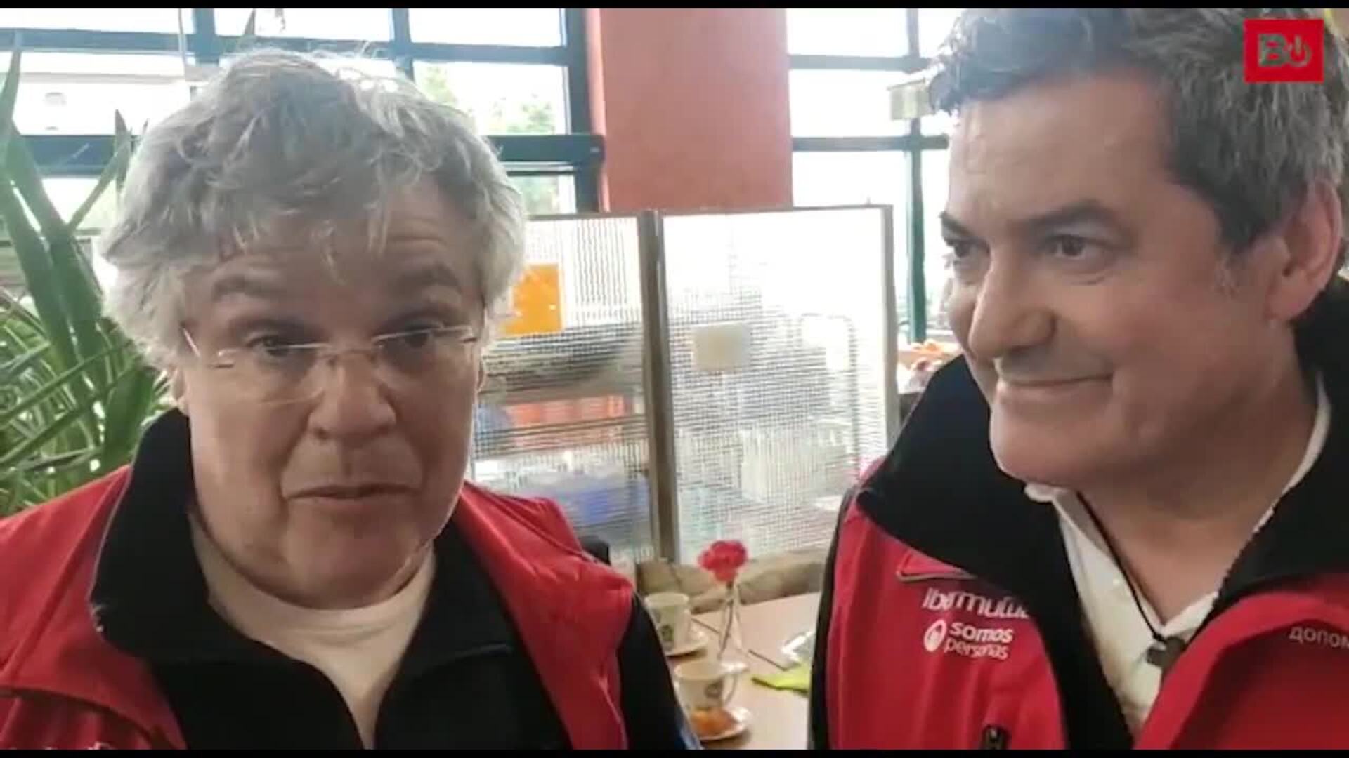 Cuatro voluntarios burgaleses se unen a un convoy humanitario con destino a Ucrania