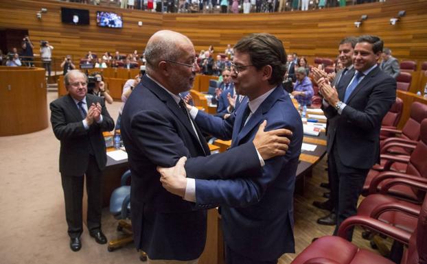 El discurso de investidura de Mañueco pondrá a prueba el músculo de Vox en el Gobierno de coalición