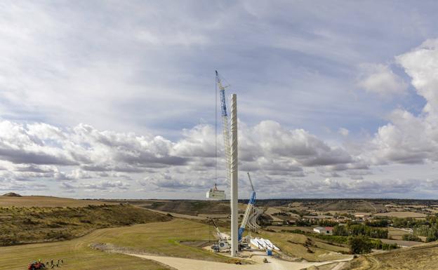 Las turbinas más potentes del mundo se instalarán en un parque eólico de la provincia de Burgos