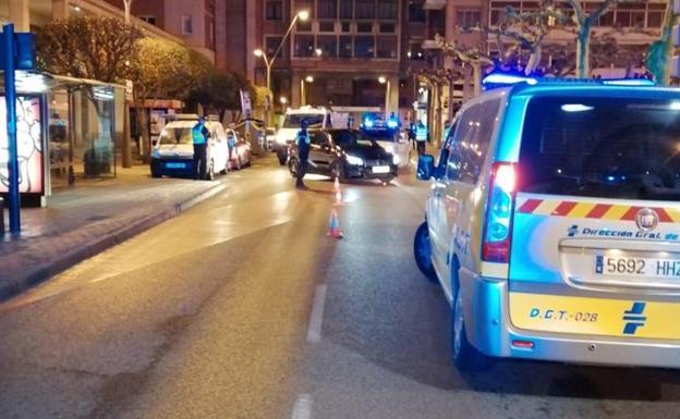 Tres accidentes en Aranda con conductores bajo la influencia del alcohol