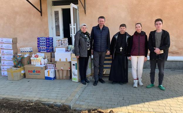 San Juan de Dios recauda 250.000 euros y material sanitario y alimentos para Ucrania