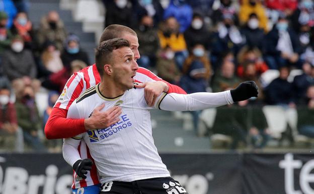 Valcarce se perderá el derbi frente al Mirandés