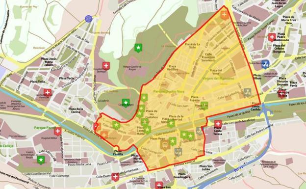 Avanza el proyecto para diseñar las restricciones al tráfico en 'Burgos central'