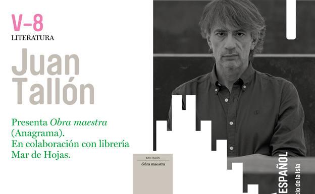 El escritor Juan Tallón presenta su libro 'Obra maestra' en el Palacio de la Isla