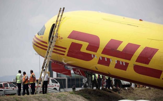 Un avión de carga sufre un accidente en Costa Rica