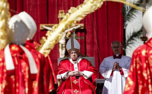 El Papa pide una «tregua pascual» en Ucrania en el Domingo de Ramos