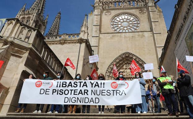 Principio de acuerdo entre los trabajadores de la Catedral de Burgos y el Cabildo