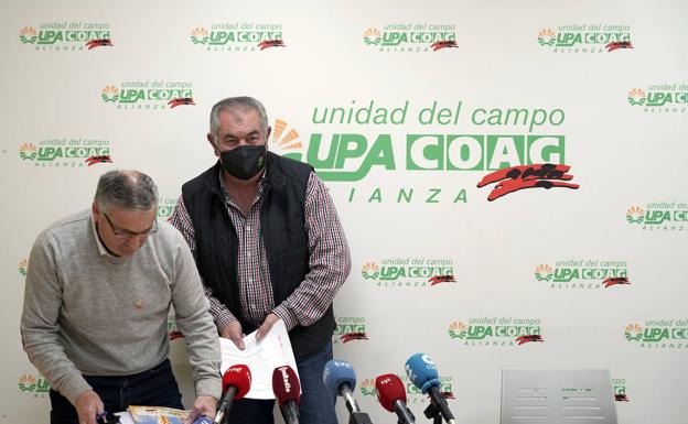 La Alianza UPA-COAG reclama a la Junta ayudas directas por valor de 50 millones