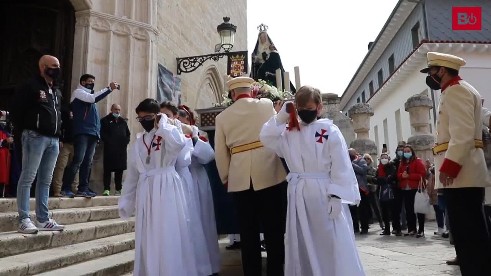 Diputación y Ayuntamiento de Burgos, presentes en la Semana Santa de Málaga