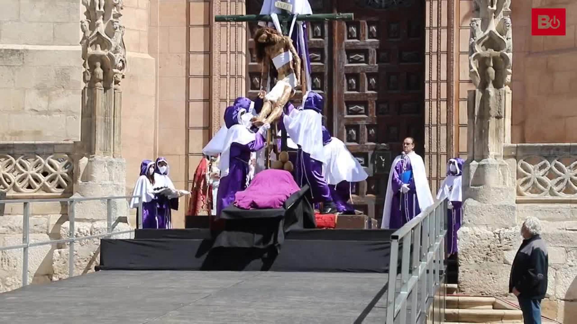 El acto del Desenclavo abre el Viernes Santo en Burgos