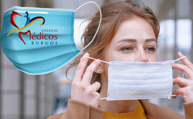 El Colegio de Médicos de Burgos apela a la responsabilidad ante el fin de mascarillas en interiores