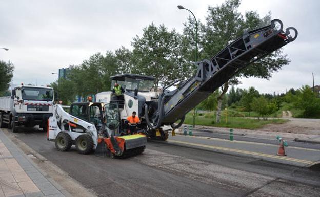 El reciclaje de pavimento no entrará en la próxima campaña de asfaltado de Burgos