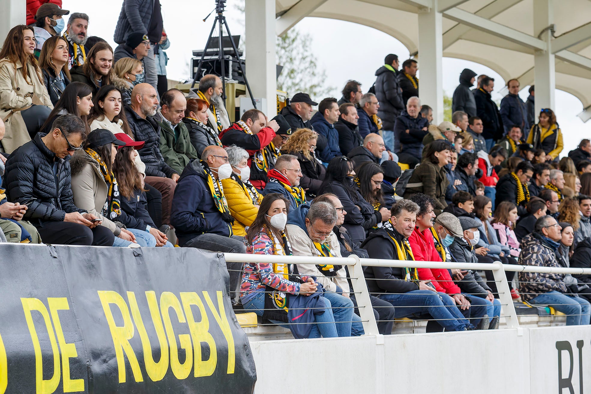 Victoria del Recoletas Burgos frente al Barça a Rugbi