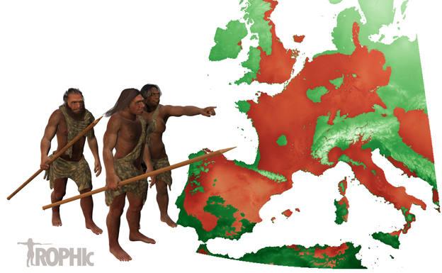La población europea del Pleistoceno medio pudo alcanzar los 25.000 individuos