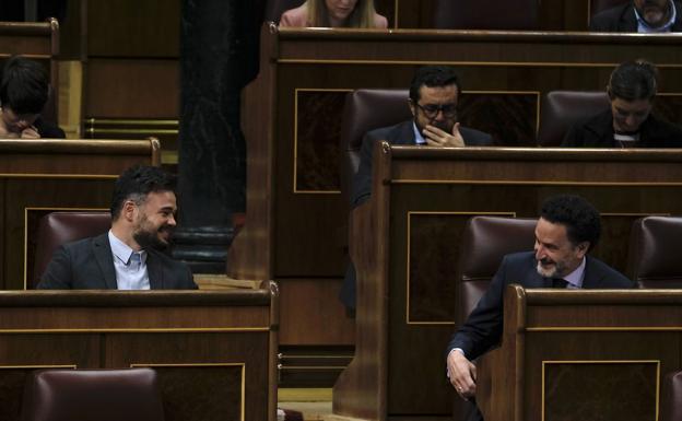 ERC consuma la amenaza y la lanza un «primer aviso» para la legislatura