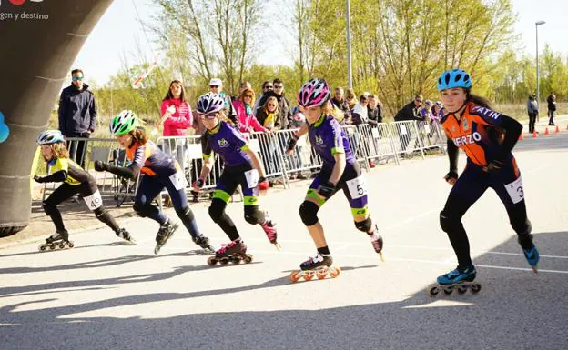 Más de 100 patinadores se dan cita en Villalbilla en el Campeonato de Castilla y León de Circuito