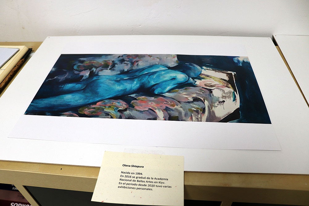 Artistas ucranianos muestran sus creaciones en Burgos