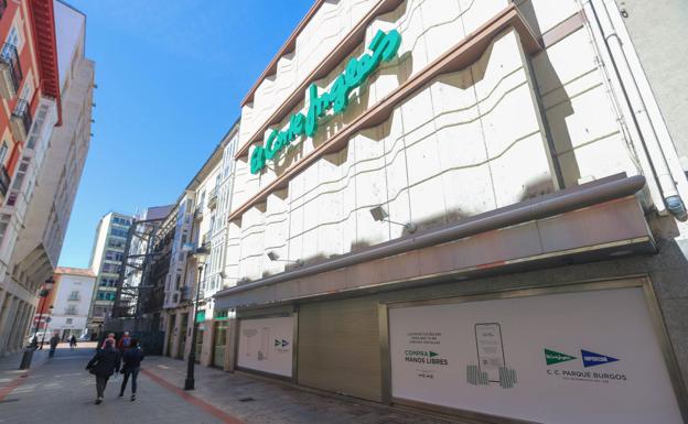 El Corte Inglés se despide del centro de Burgos