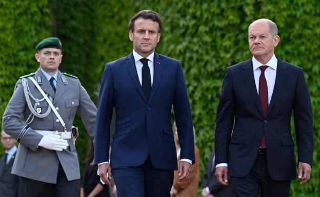 Scholz y Macron conjuran el eje franco-alemán ante la guerra en Ucrania