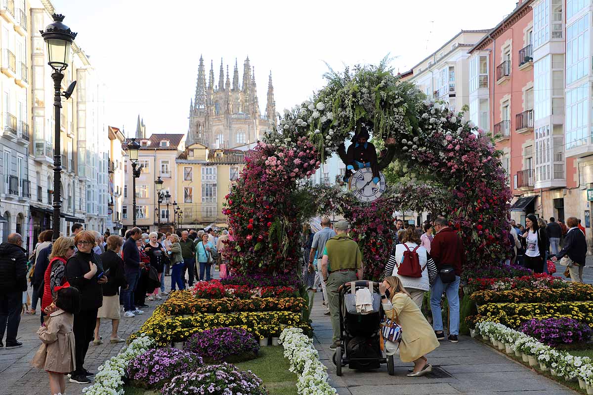 La primavera invade Burgos con el regreso de la Fiesta de las Flores