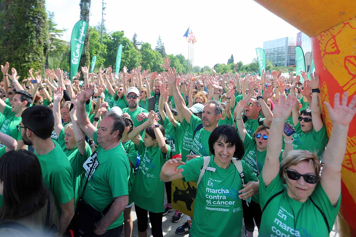 Burgos responde con un apoyo absoluto el regreso de la Marcha contra el cáncer