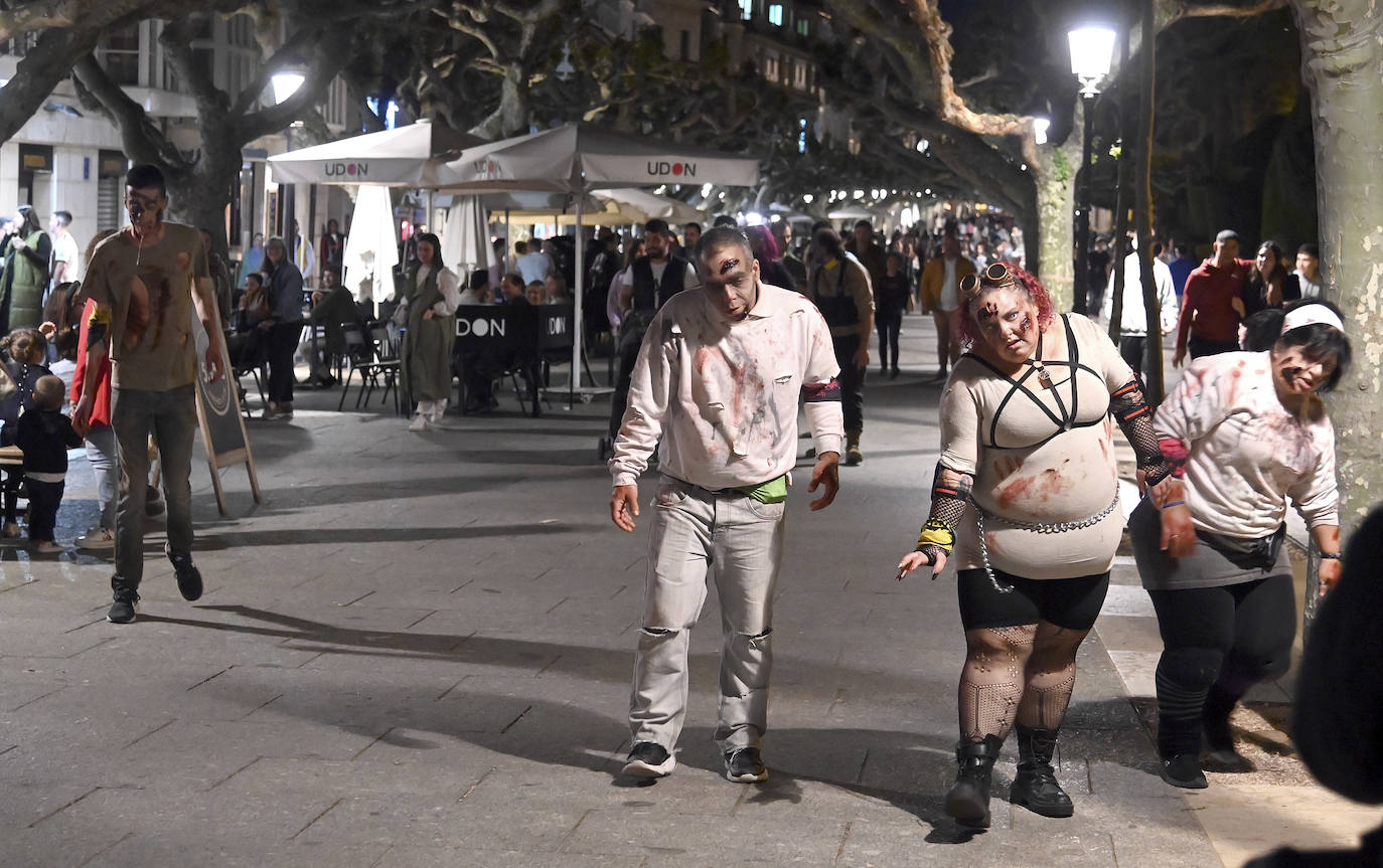 El apocalipsis zombie se apodera de las calles de Burgos con la Survival Zombie