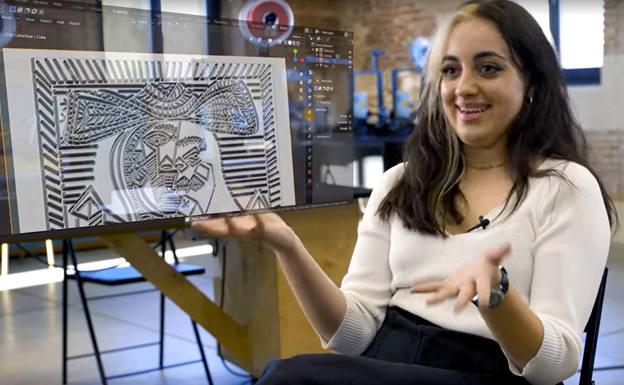 Miriam Rodríguez, graduada en Comunicación Audiovisual en la UBU, galardonada en los Premios Innovadores