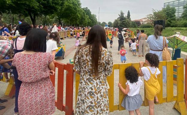 Los niños protagonizan la previa de la Noche Blanca en Burgos