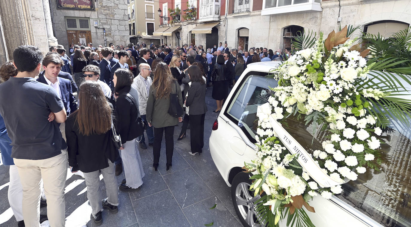 Funeral del empresario burgalés José Antonlín
