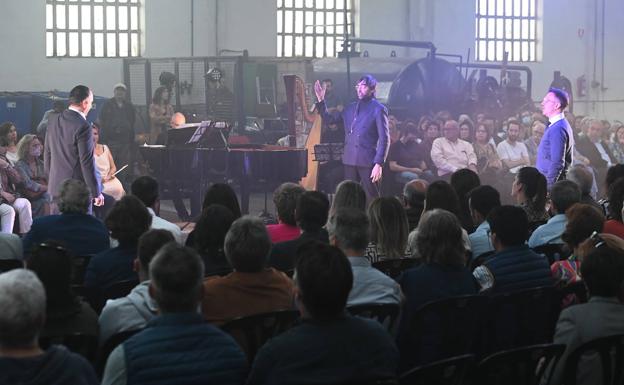 Ópera Garage sorprende al público burgalés con la versión garaje de 'Lucia di Lammermoor'