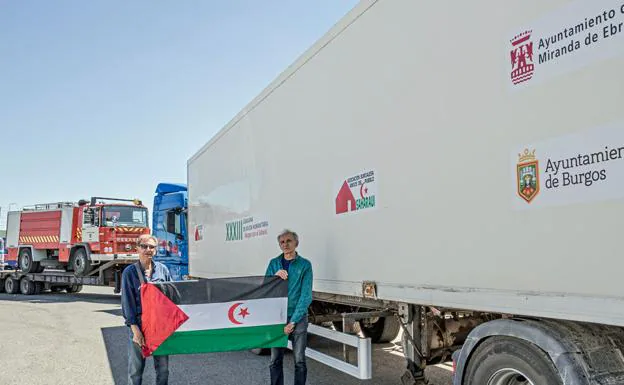 Burgos envía ayuda humanitaria a los refugiados saharauis de Tinduf